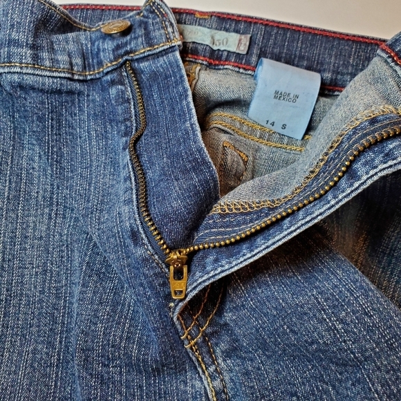 Levi's Relaxed Boot Cut 550 Jeans Sz 14S - Picture 5 of 13